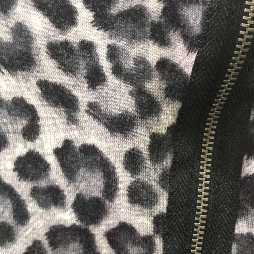 Bordeaux Collared Zip Front Jacket - image 4